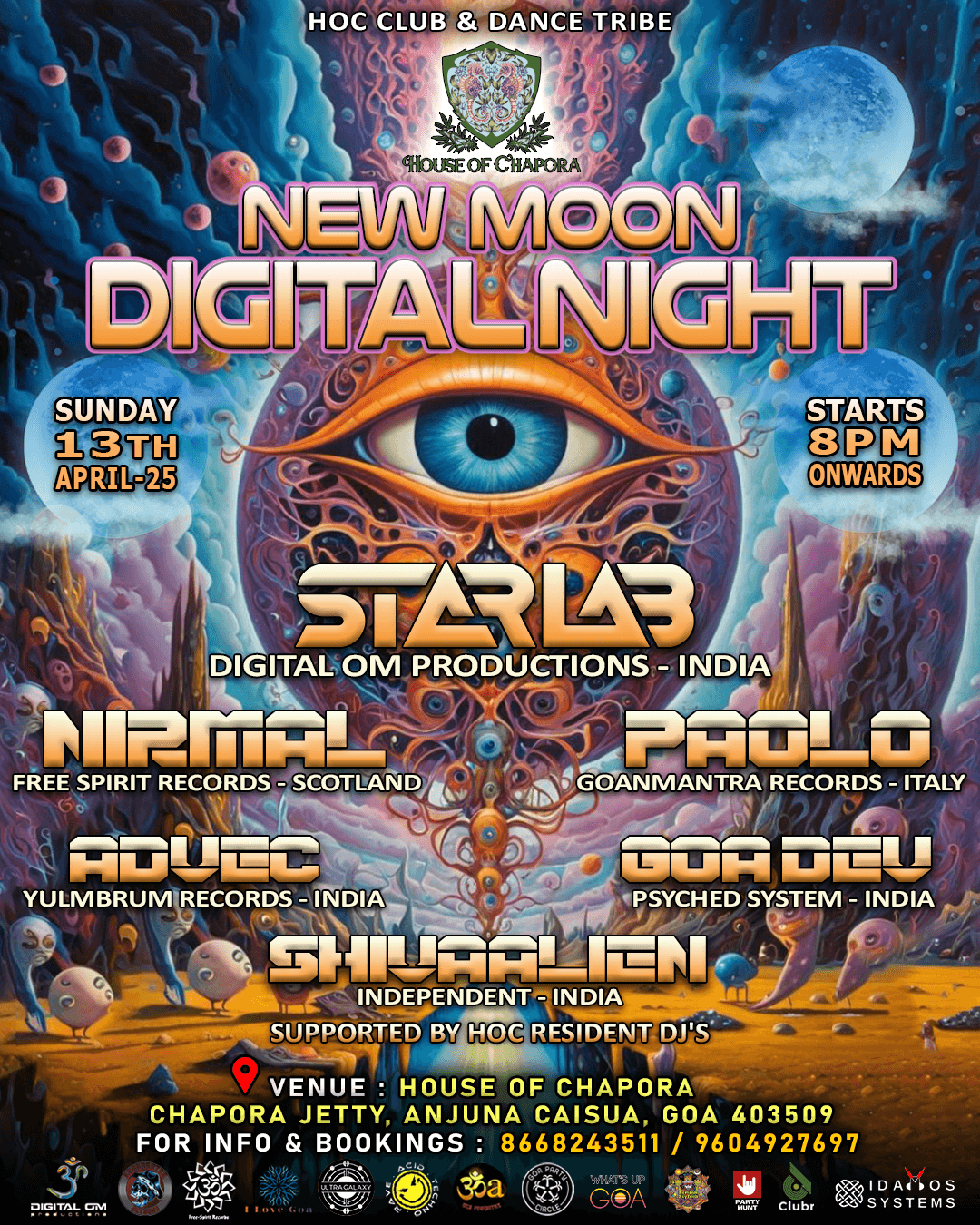 New Moon Digital Night