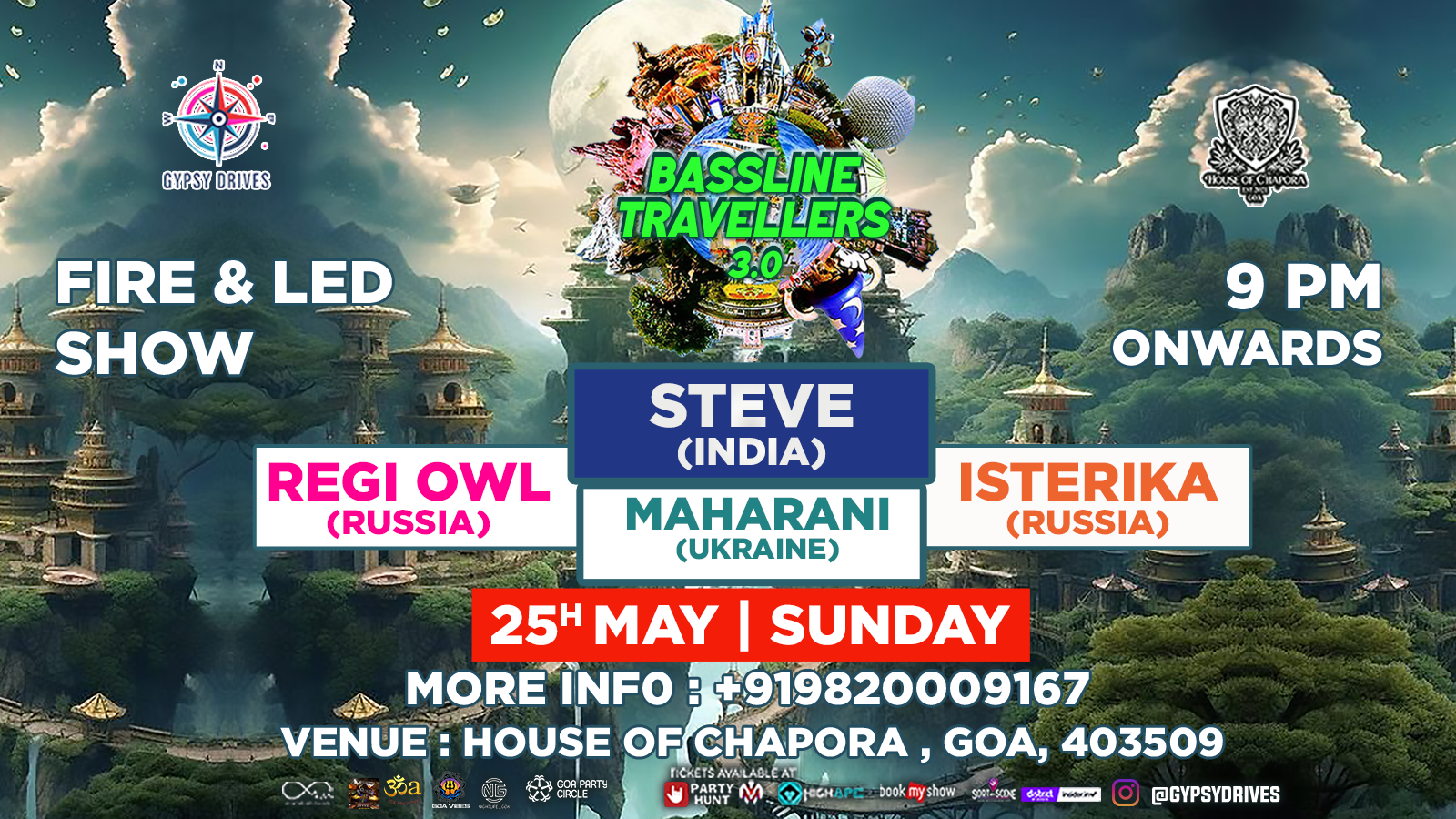 BASSLINE TRAVELLERS GYPSY DRIVE